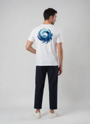 Camiseta-hojas-olas-back
